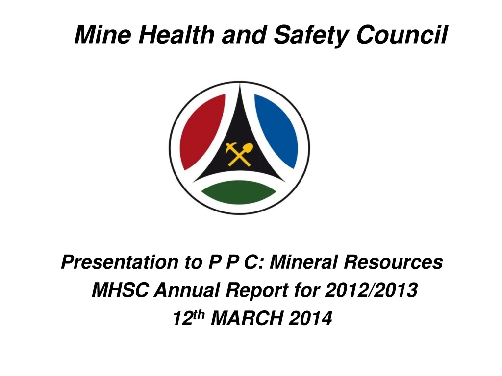 mine health and safety council