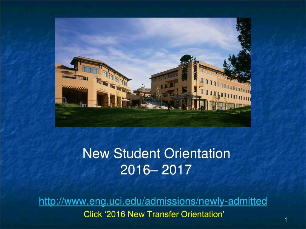 new student orientation 2016 2017 http