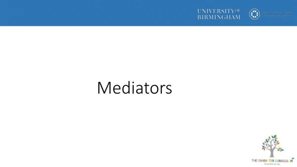 Mediators