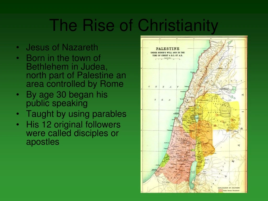 the rise of christianity