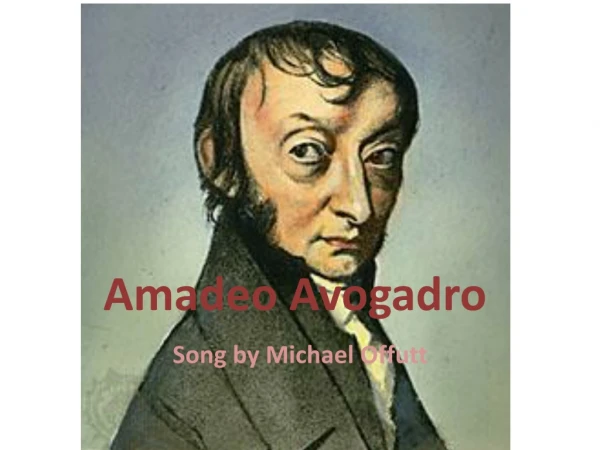 Amadeo  Avogadro
