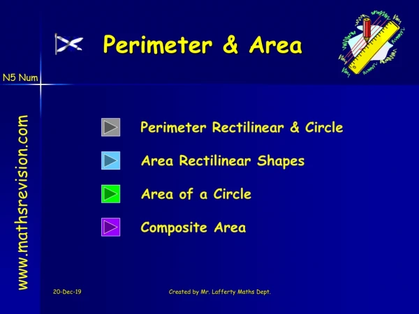 Perimeter &amp; Area