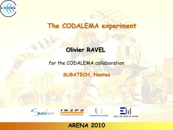 The CODALEMA experiment