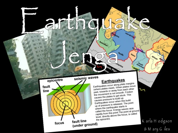 Earthquake Jenga
