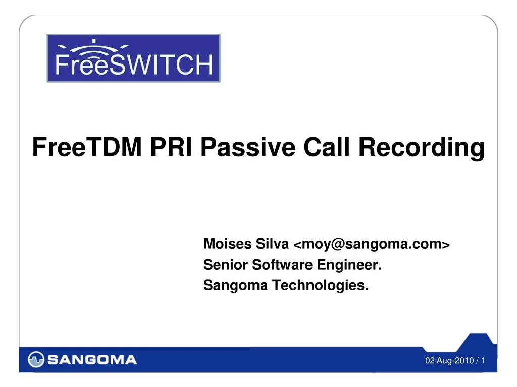 freetdm pri passive call recording