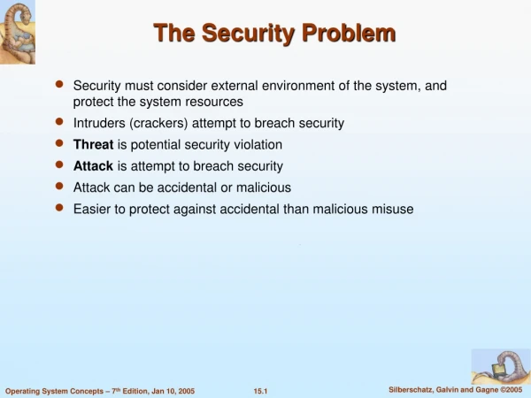 The Security Problem