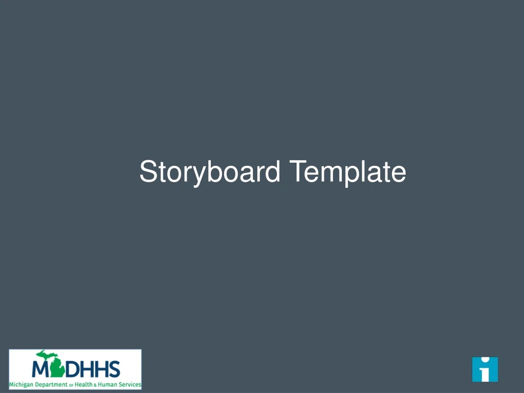 storyboard template