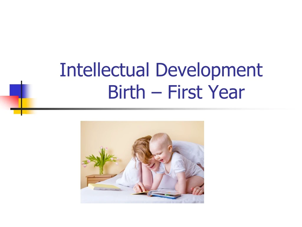 intellectual development birth first year