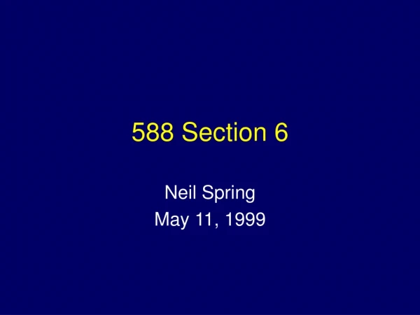 588 Section 6