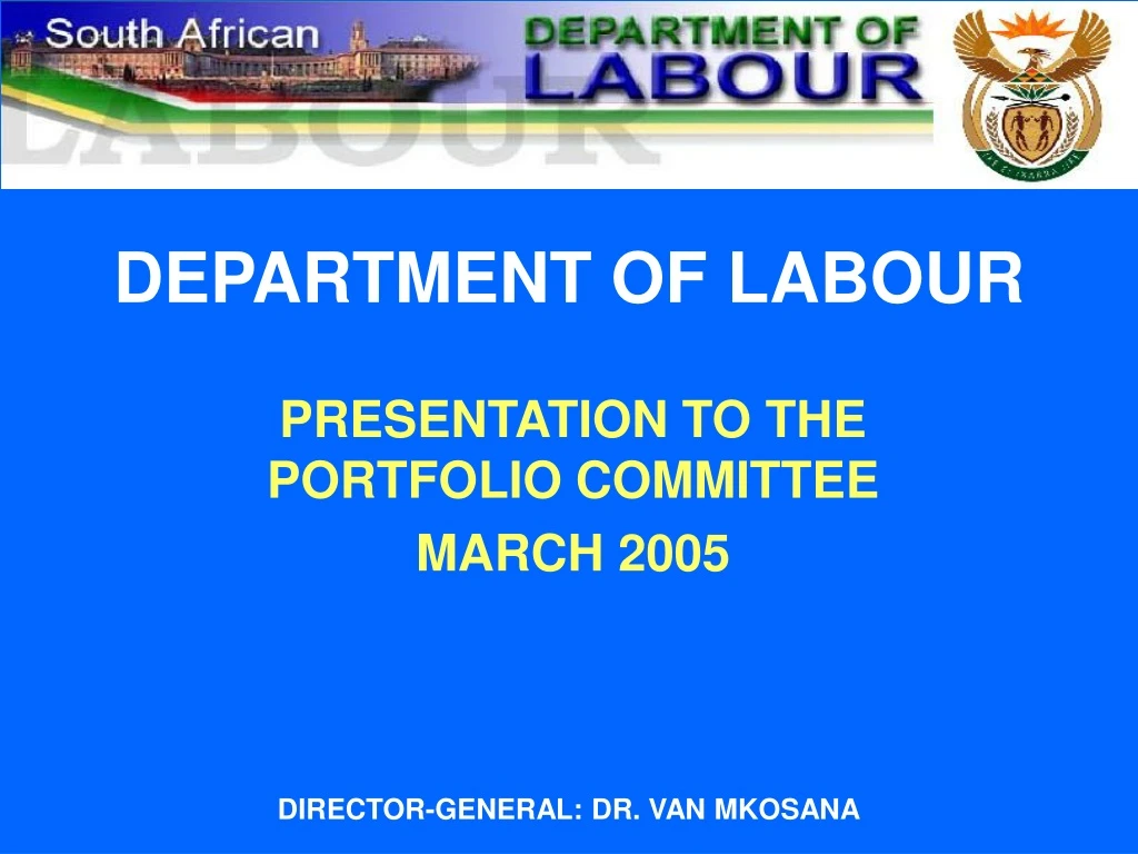 department of labour