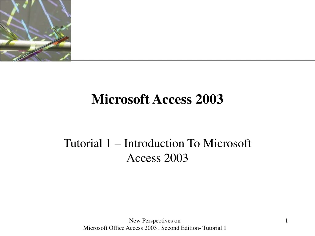 microsoft access 2003