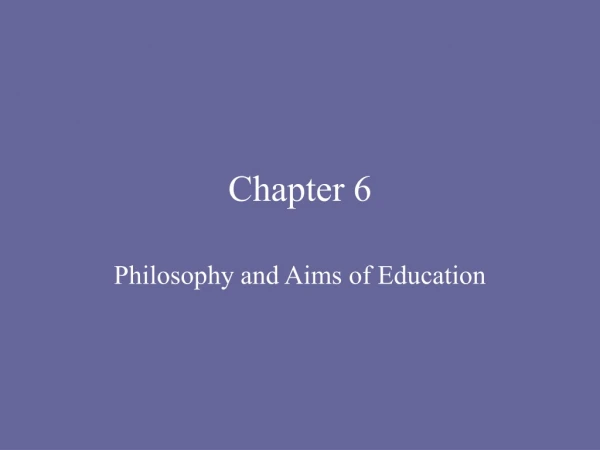 Chapter 6