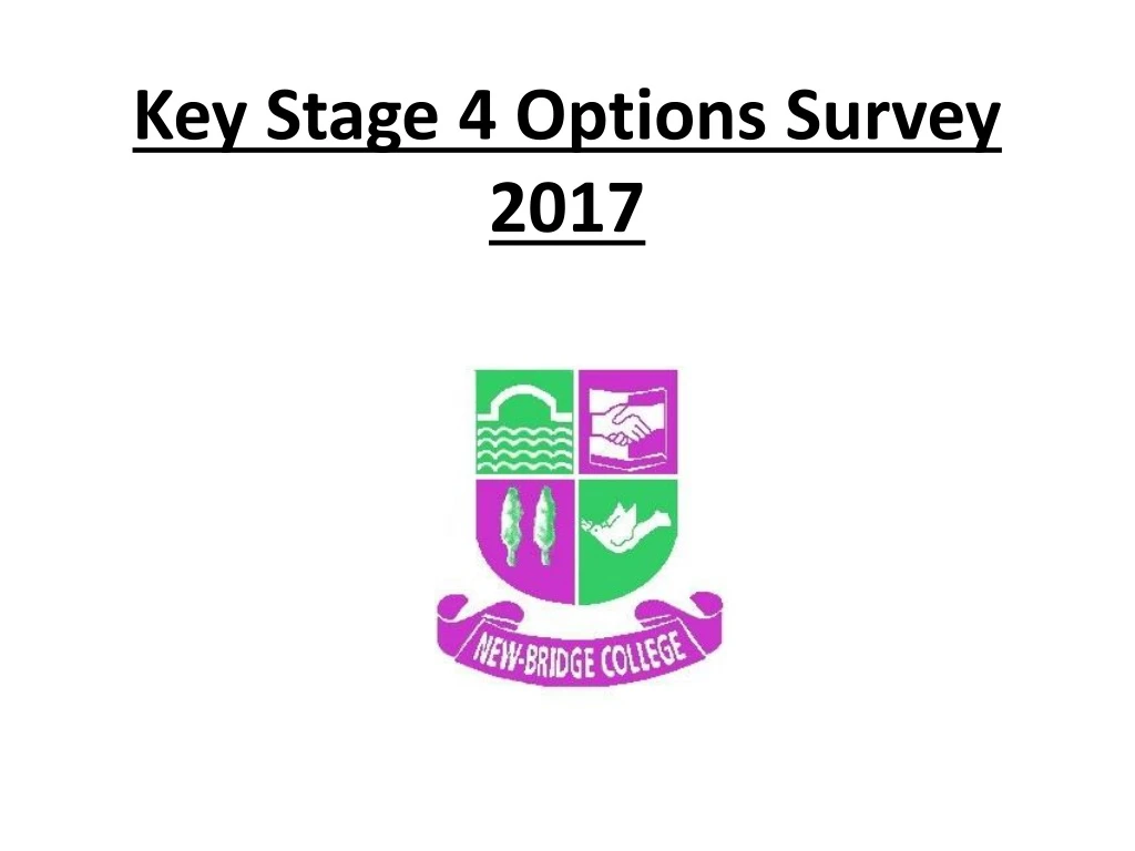 key stage 4 options survey 2017