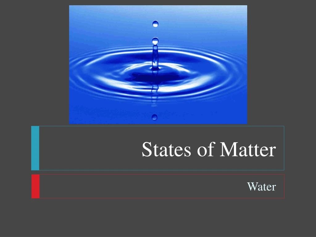 states of matter