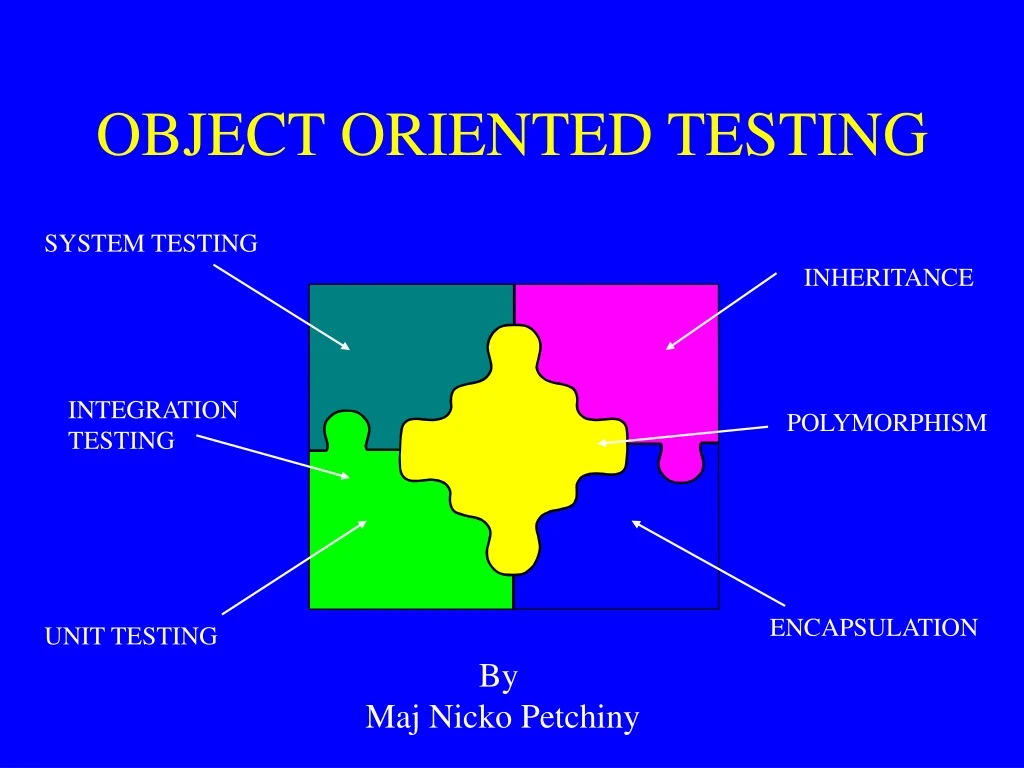 object oriented testing