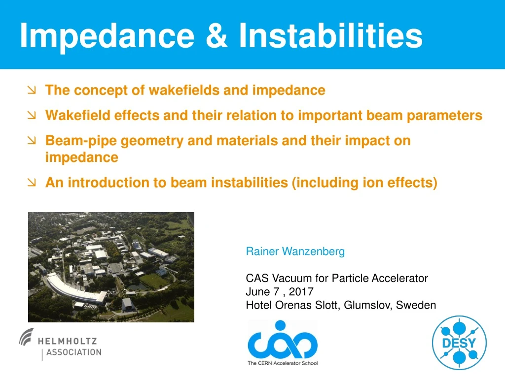 impedance instabilities