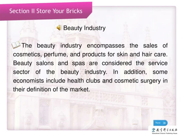 Section II Store Your Bricks