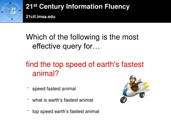 Which of the following is the most effective query for…