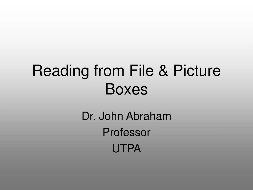 reading from file picture boxes