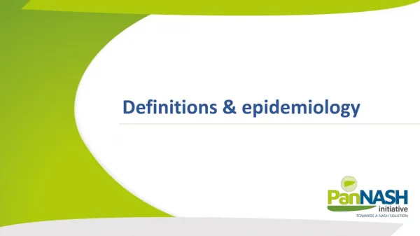 Definitions &amp; epidemiology