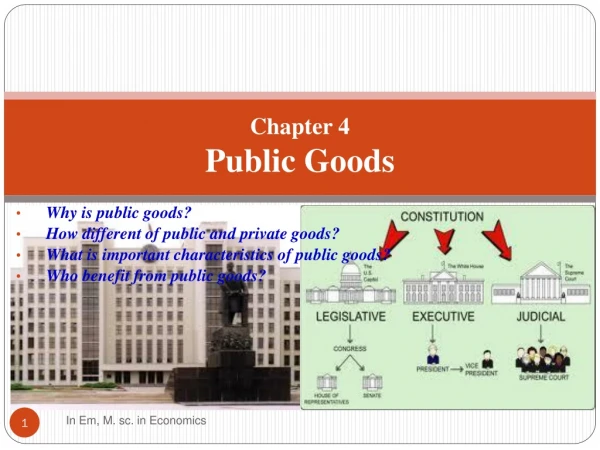 Chapter 4 Public Goods
