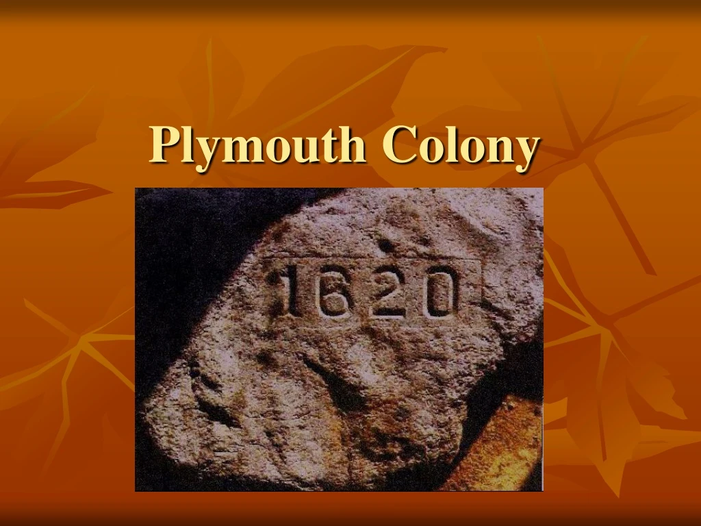 plymouth colony