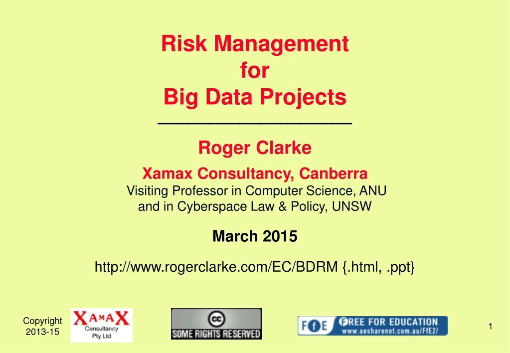 roger clarke xamax consultancy canberra visiting