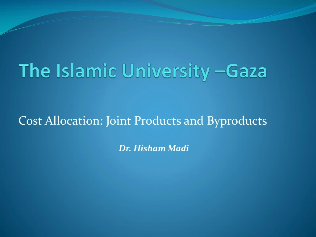 the islamic university gaza