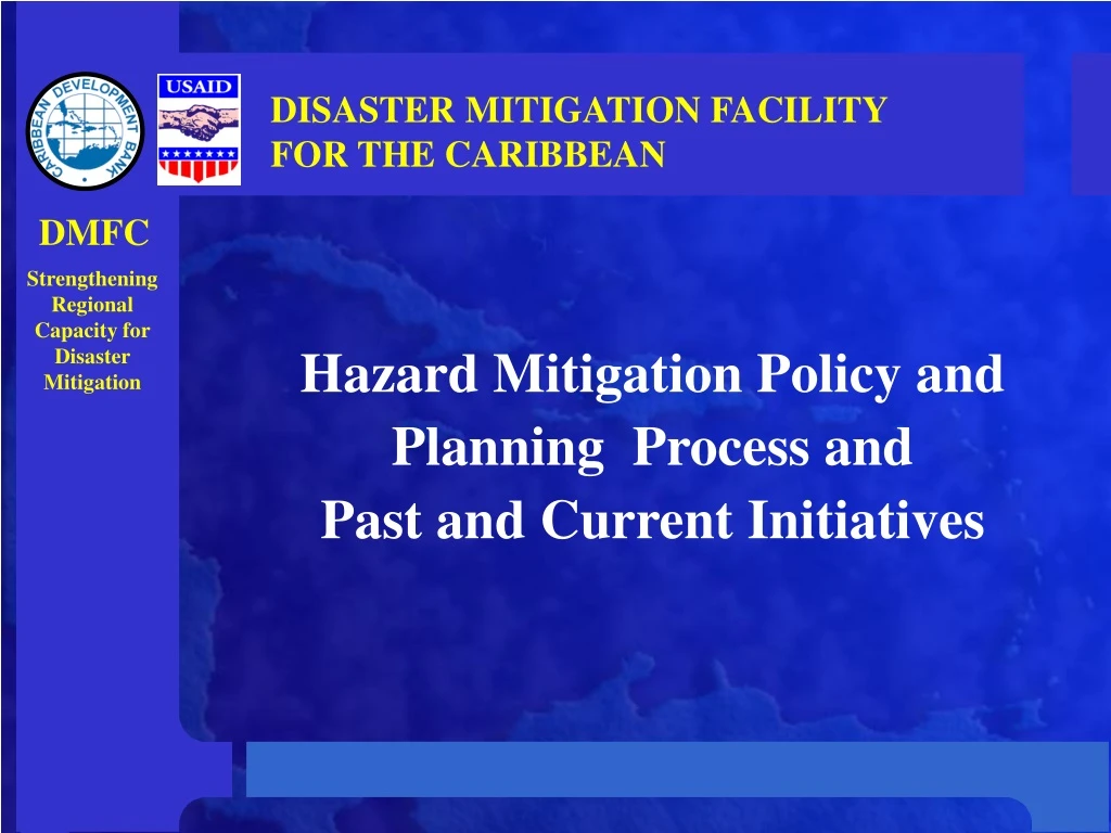 disaster mitigation facility for the caribbean