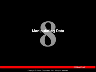 Manipulating Data - slide 1