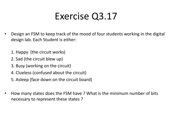 Exercise Q3.17