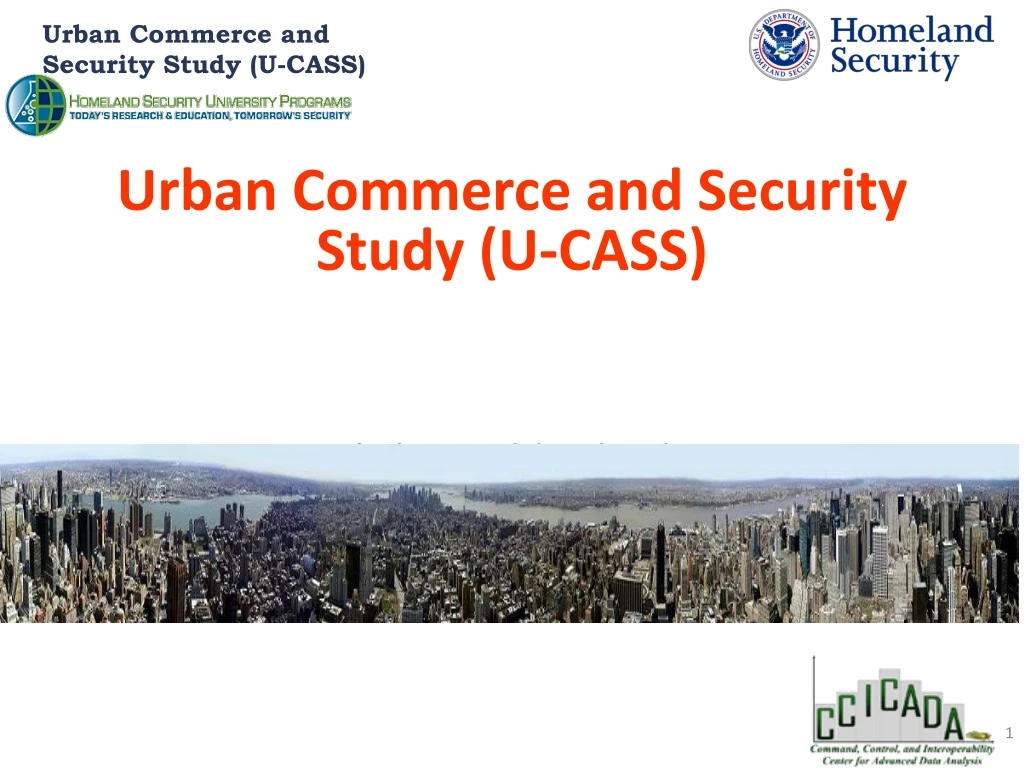 urban commerce and security study u cass