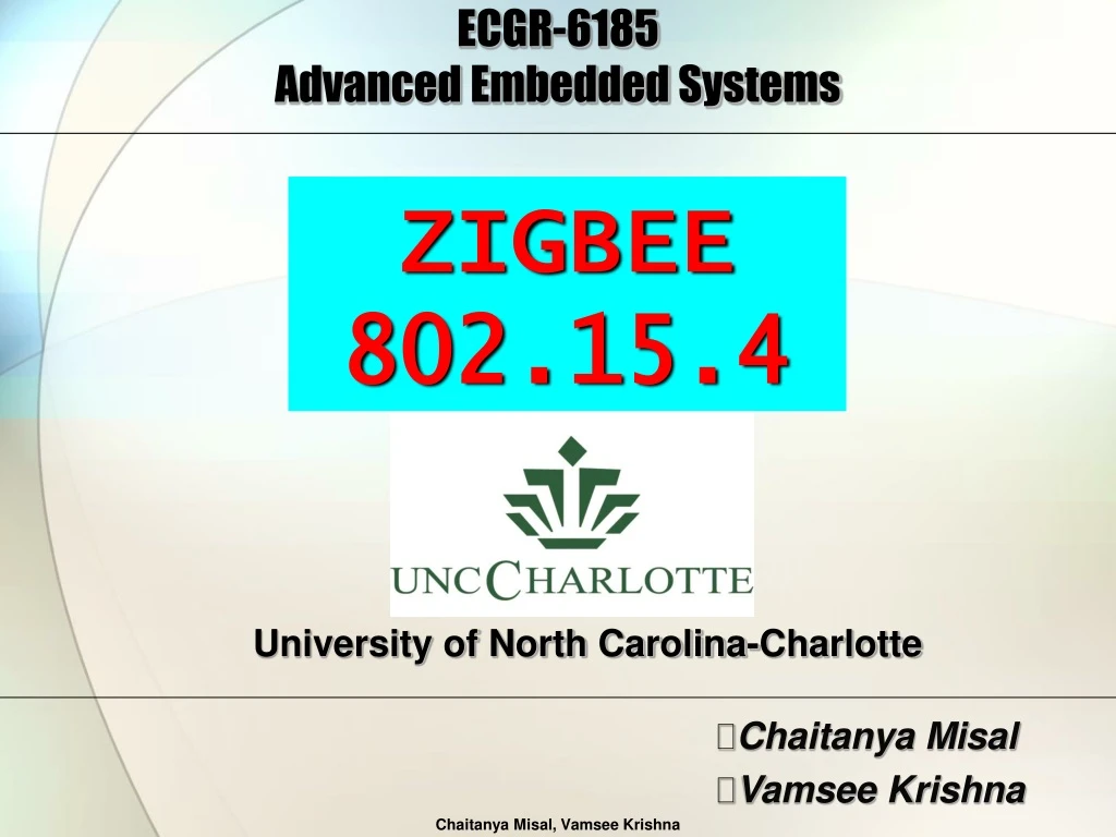 ecgr 6185 advanced embedded systems