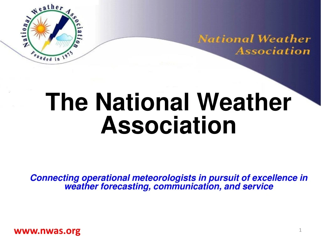 the national weather association connecting