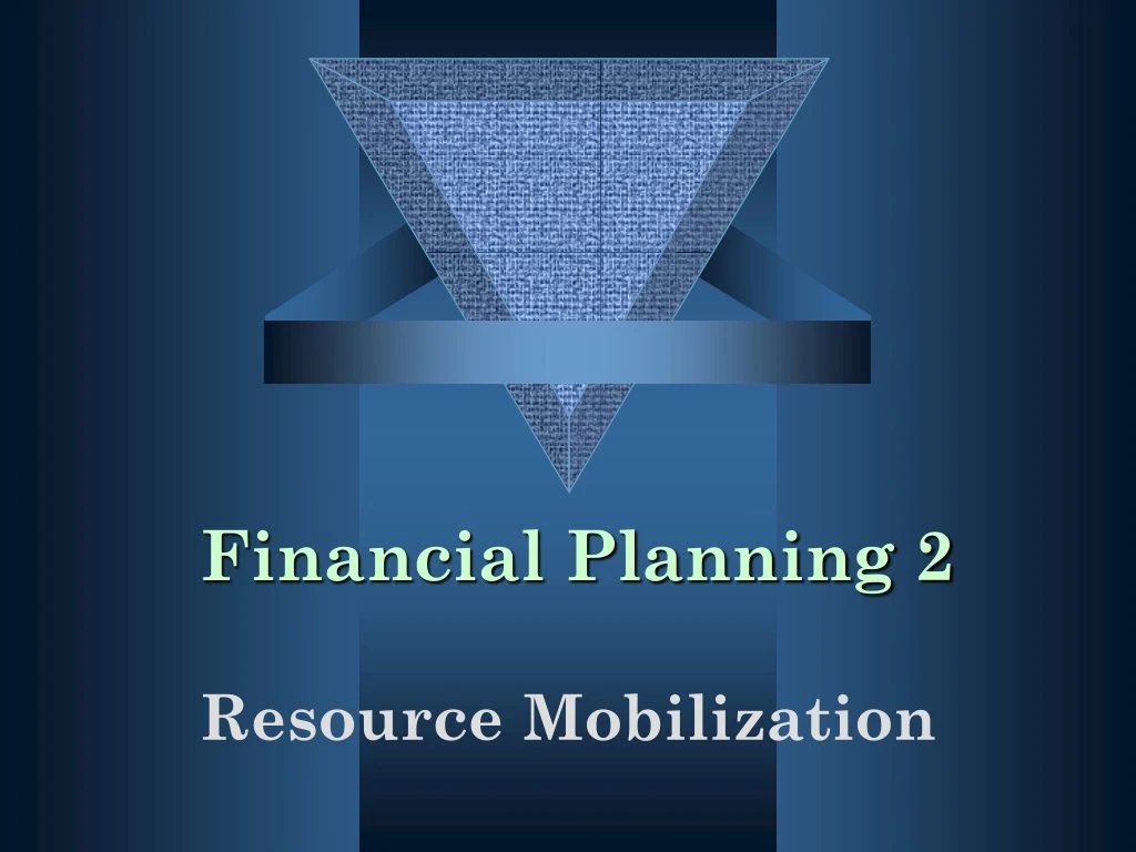 financial planning 2