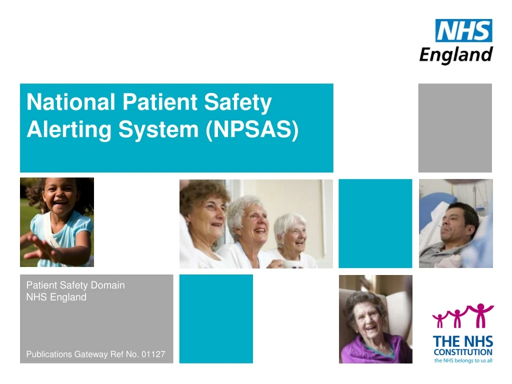 national patient safety alerting system npsas