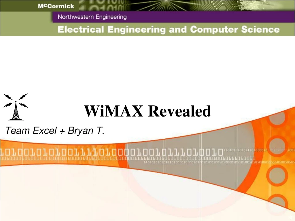 wimax revealed