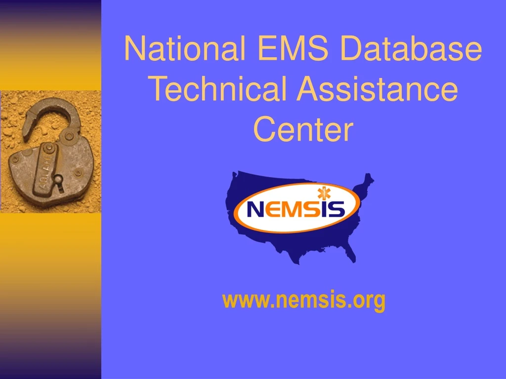 national ems database technical assistance center