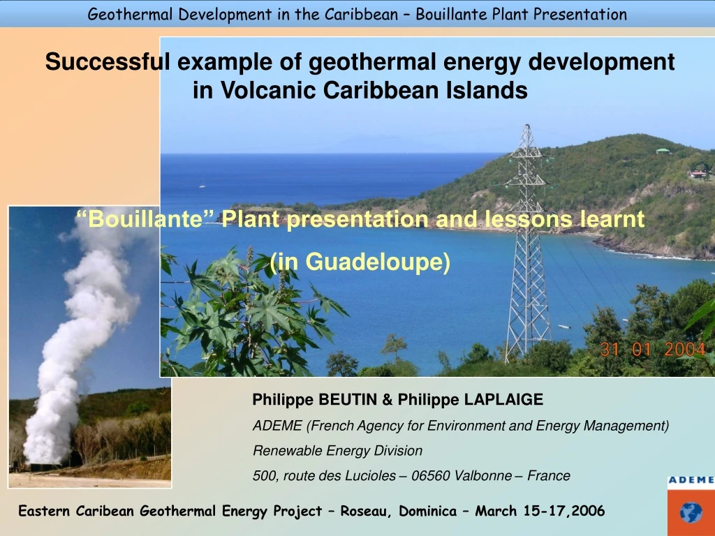 successful example of geothermal energy