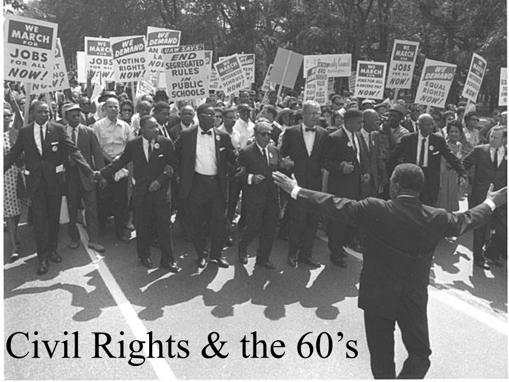 civil rights the 60 s