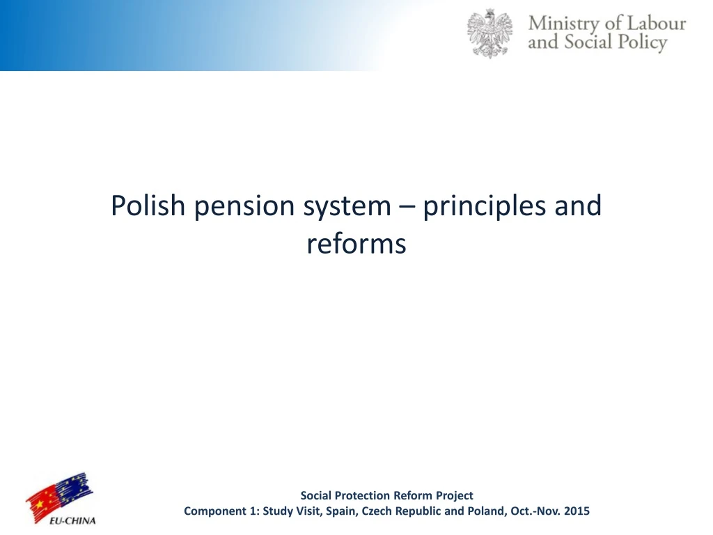 polish pension system principles and reforms