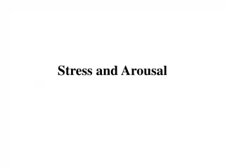 Stress: Body's Reaction and Alarm Response - slide 1