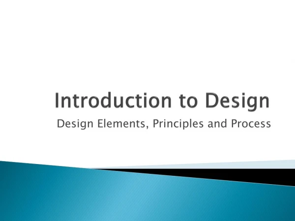Introduction to Design
