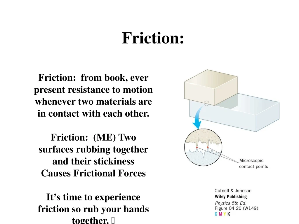 friction