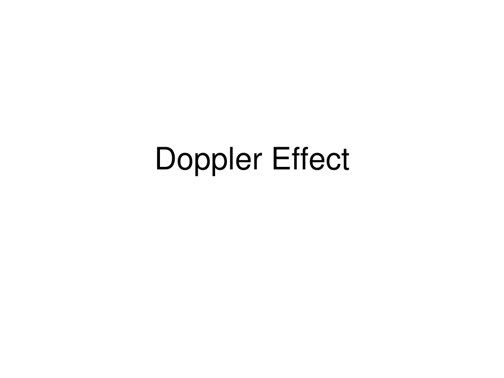 doppler effect