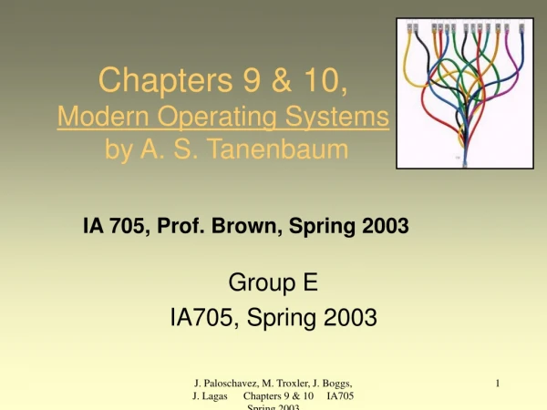 Chapters 9 &amp; 10,  Modern Operating Systems  by A. S. Tanenbaum