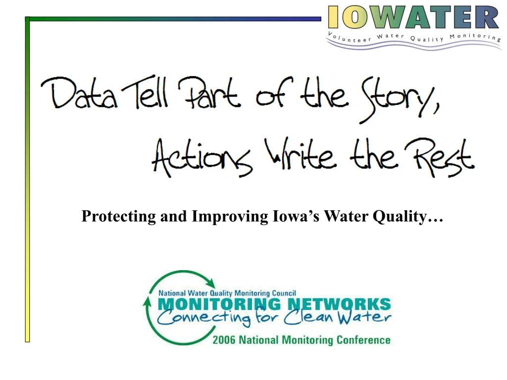 protecting and improving iowa s water quality