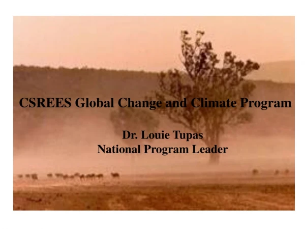 CSREES Global Change and Climate Program