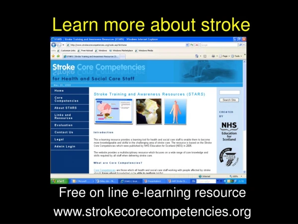 Learn more about stroke