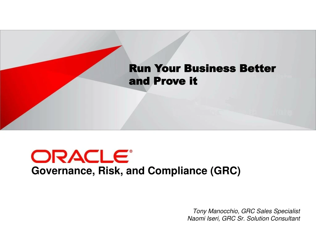 governance risk and compliance grc